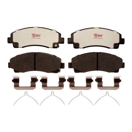 Raybestos Element3 Hybrid Brake Pad Set - Brakes EHT1584H